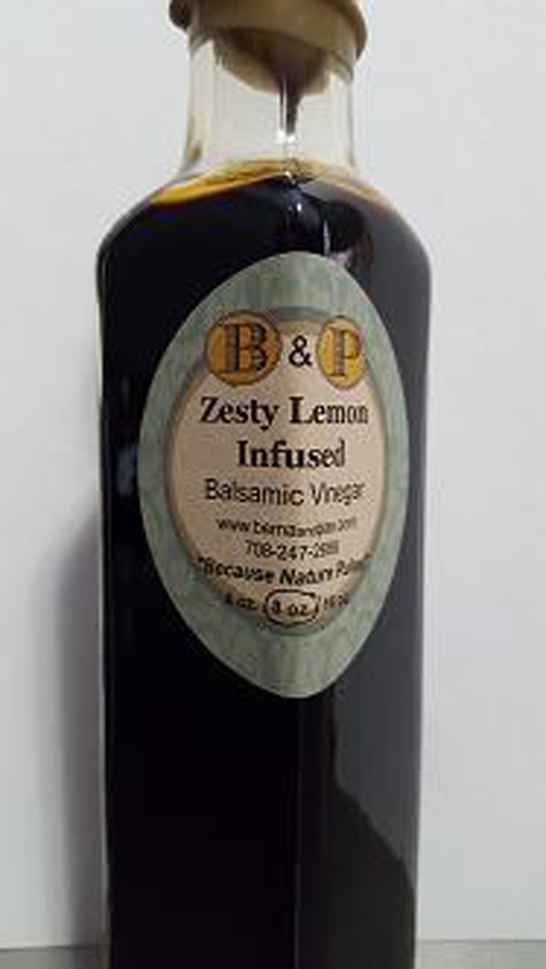 Zesty Lemon Infused Balsamic